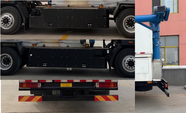 祥農(nóng)達牌SGW5180ZSLBEVBJ純電動散裝飼料運輸車公告圖片