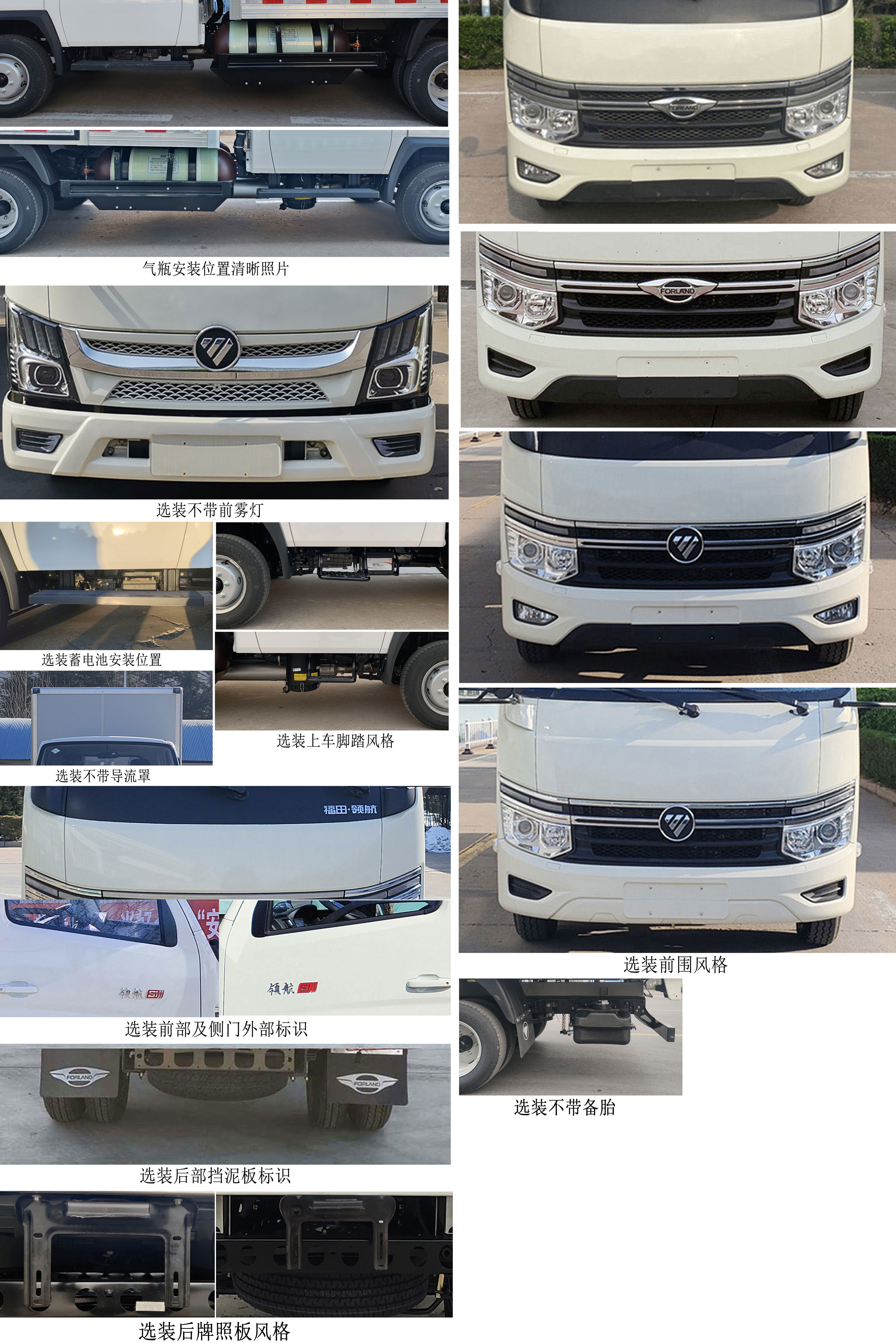 福田牌BJ5035XXY3AC6-33廂式運(yùn)輸車公告圖片