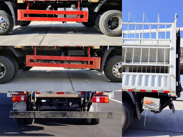 豪曼牌ZZ5048CCYG17FBD倉柵式運(yùn)輸車公告圖片