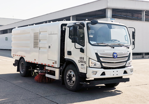 耶律潔牌SWT5121TXSBEV純電動(dòng)洗掃車公告圖片