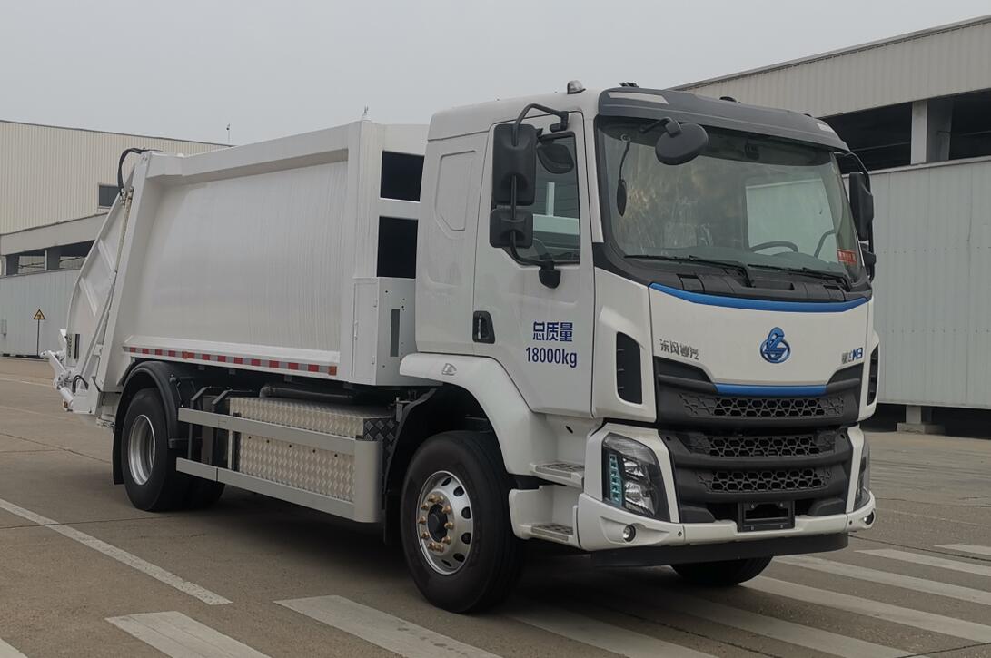 玉柴專汽牌NZ5180ZYSEV純電動壓縮式垃圾車