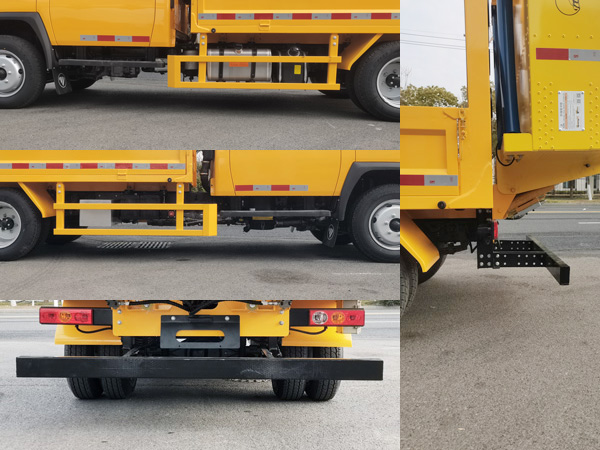 耶律潔牌SWT5040TFZBJ6防撞緩沖車公告圖片