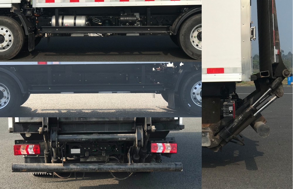 陜汽牌SX5040XLCBEV341NA純電動冷藏車公告圖片