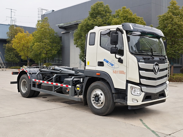 程力威牌CLW5181ZXXASK車廂可卸式垃圾車公告圖片