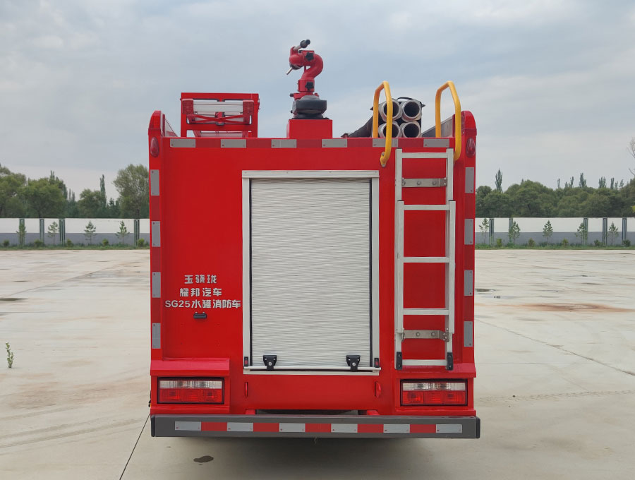 玉驍瓏牌YBH5070GXFSG25/E6水罐消防車公告圖片