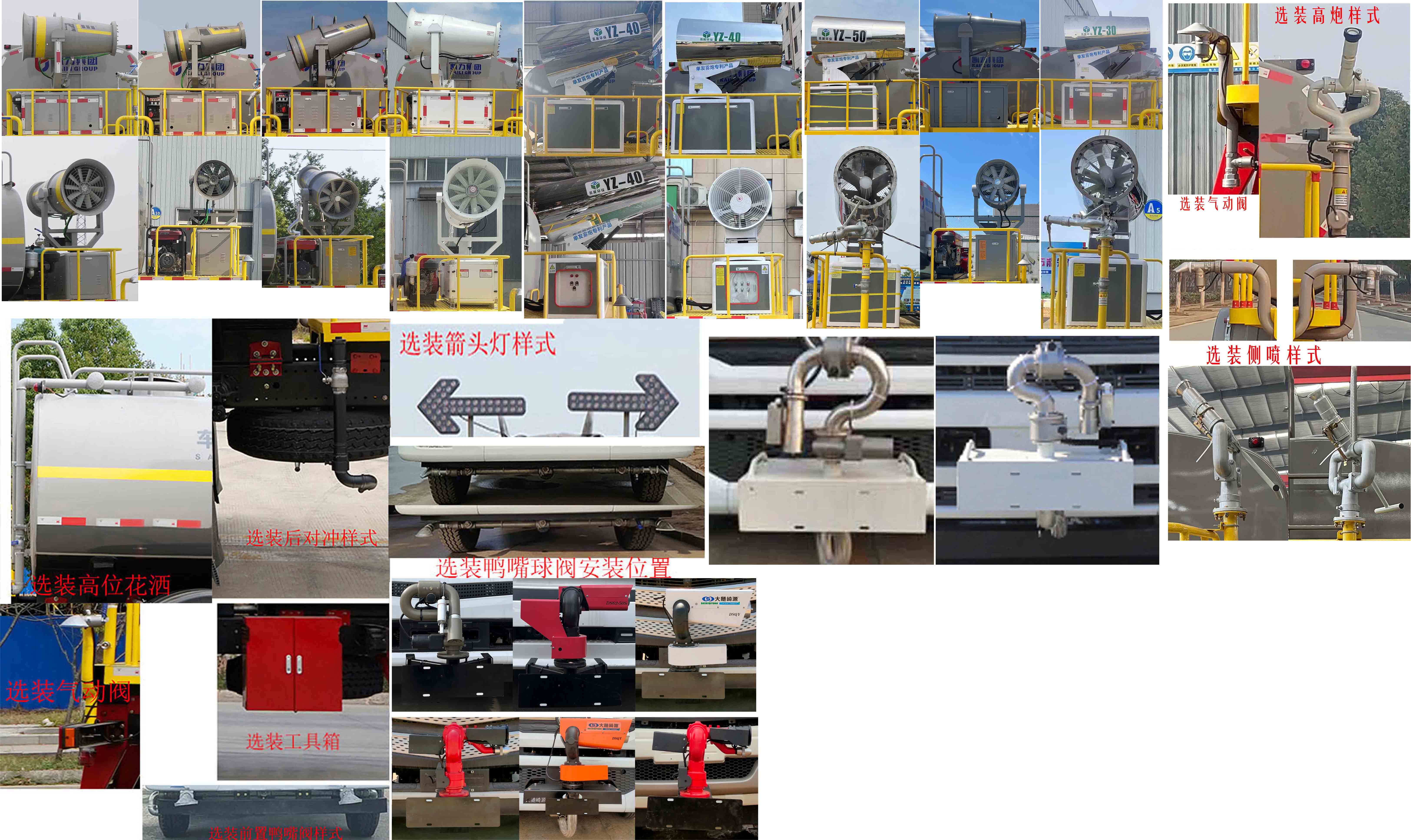 凱力風(fēng)牌KLF5312TDYZ6多功能抑塵車公告圖片