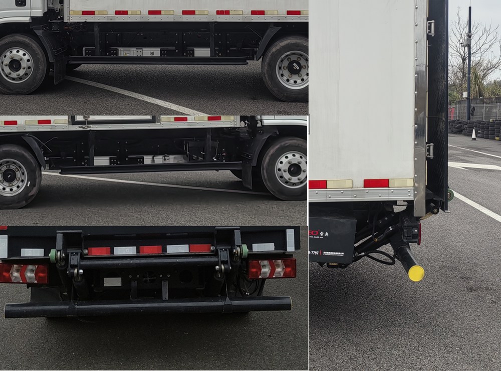 陜汽牌SX5049XLCBEV341N純電動冷藏車公告圖片