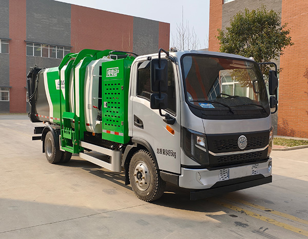 海威英達牌HWA5080ZZZBMBEV純電動自裝卸式垃圾車公告圖片