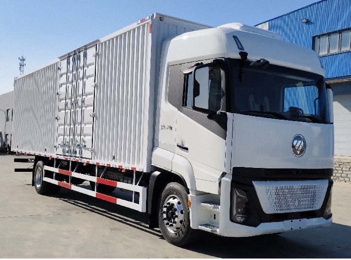 福田牌BJ5186XXY-02廂式貨車公告圖片