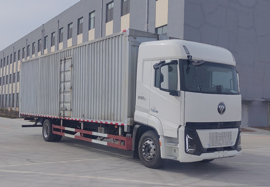 福田牌BJ5186XYK-02翼開啟廂式貨車公告圖片