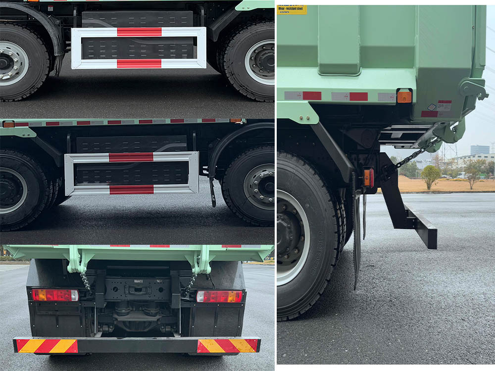 特爾佳牌DWT5310ZLJL8CABEV純電動自卸式垃圾車公告圖片