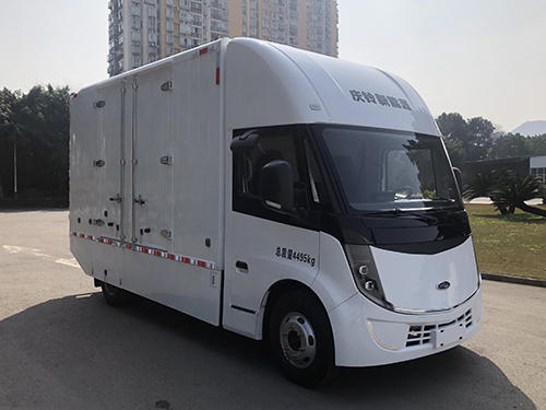 慶鈴牌(繁體)牌QL5040XXYBEVHGHA純電動廂式貨車公告圖片