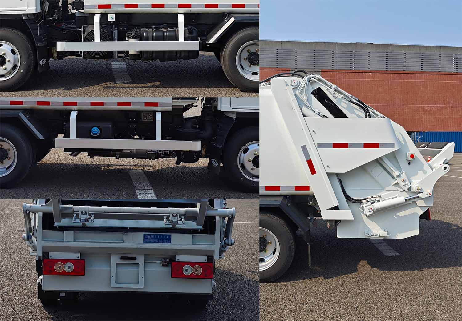 山花牌JHA5044ZYSBJB6壓縮式垃圾車公告圖片