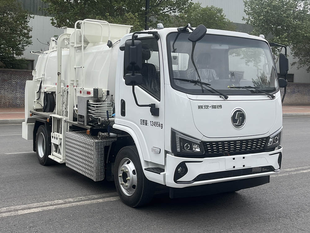 特爾佳牌DWT5120TCA1BSXBEV純電動(dòng)餐廚垃圾車(chē)公告圖片