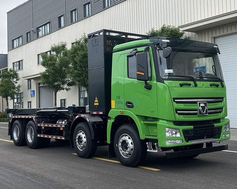 徐工牌XGH5313ZXXXBEV換電式純電動車廂可卸式垃圾車公告圖片