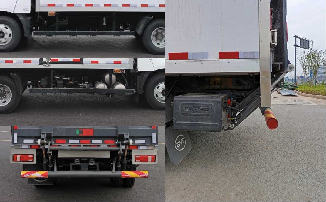 比亞迪牌BYD5072XLCBEV1純電動冷藏車公告圖片