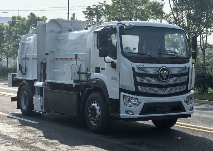 福田牌BJ5185TCAEV-H1純電動餐廚垃圾車公告圖片