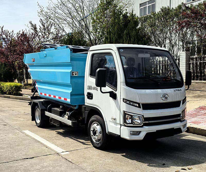 HYW5040ZZZSDBEV型純電動(dòng)自裝卸式垃圾車圖片