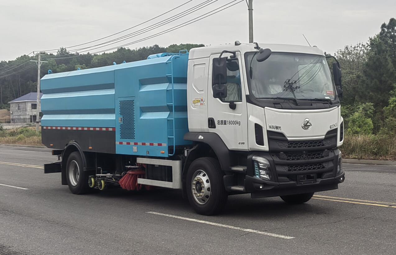 玉柴專汽牌NZ5181TXSLZ洗掃車公告圖片