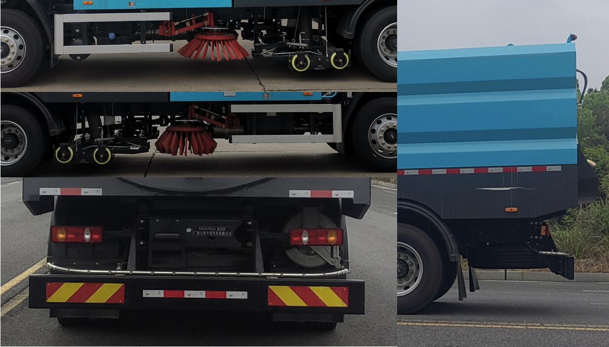 玉柴專汽牌NZ5181TXSLZ洗掃車公告圖片