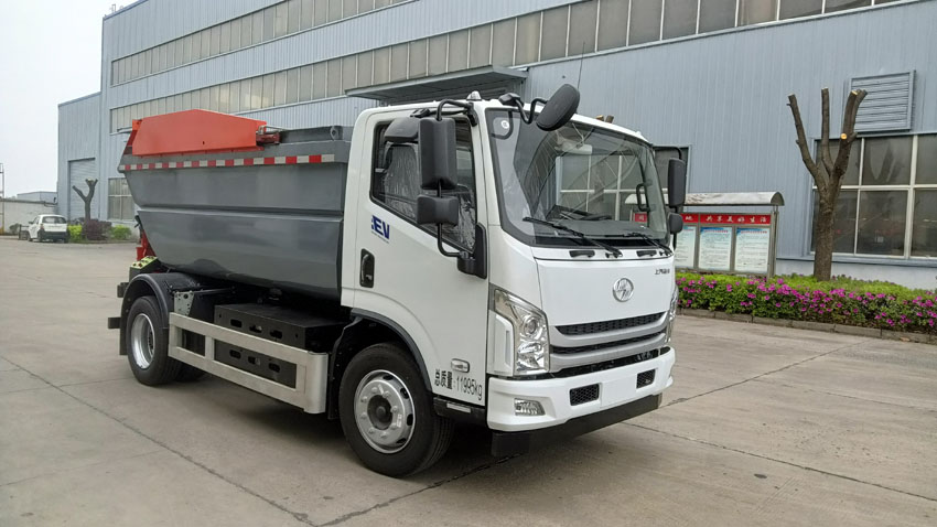 三聯(lián)牌YSY5120ZZZBEV純電動(dòng)自裝卸式垃圾車