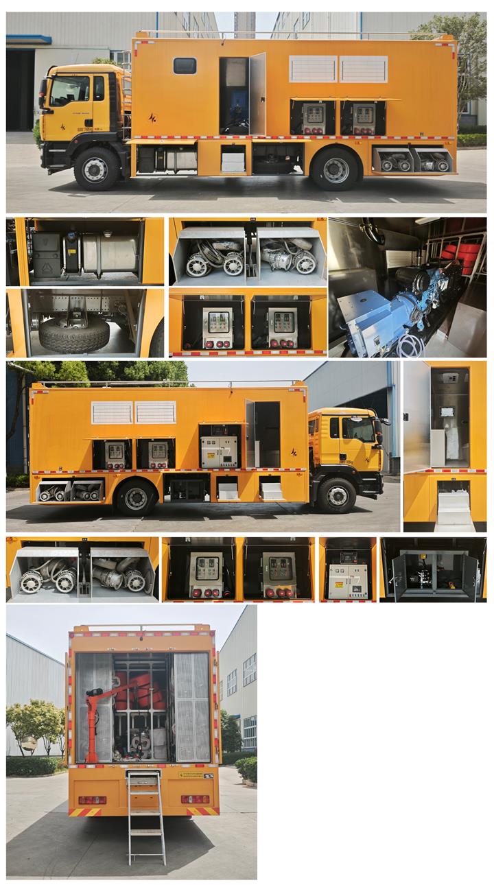 齊星牌QXC5180TPSZ大流量排水搶險(xiǎn)車(chē)公告圖片