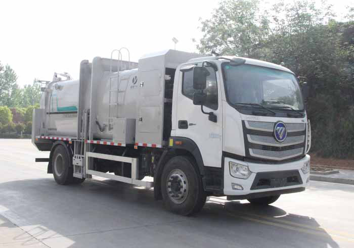 縱昂牌CLT5180TCABJBEV純電動(dòng)餐廚垃圾車公告圖片