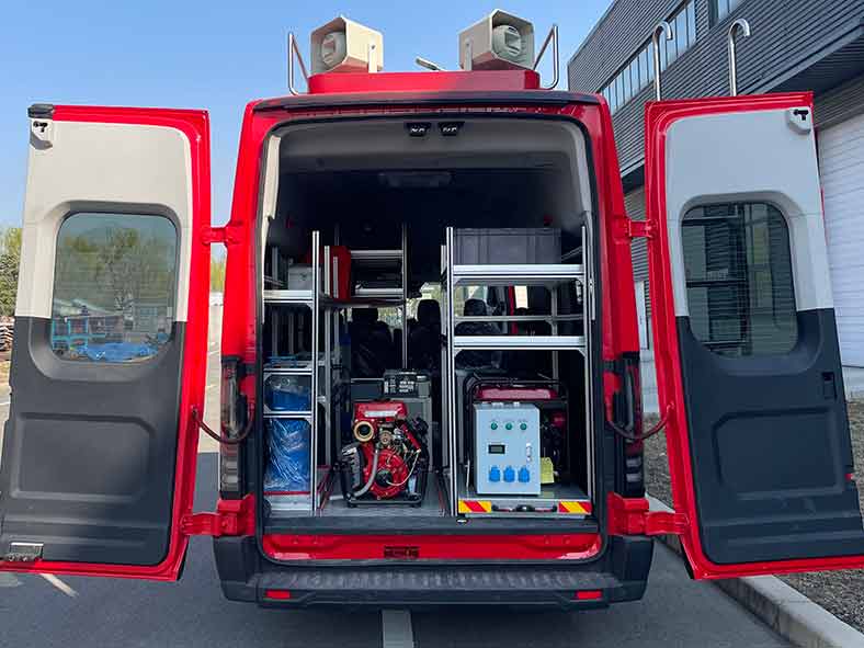 天河牌LLX5046TXFTZ70/F通信指揮消防車(chē)公告圖片