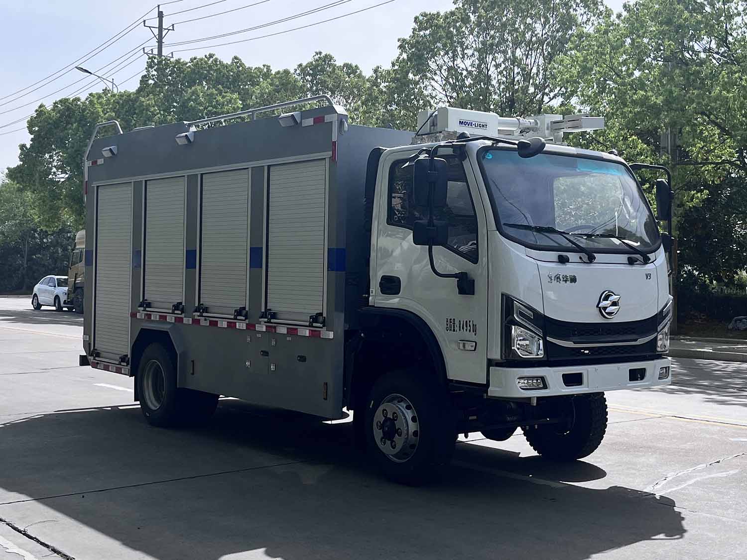 楚勝牌CSC5083TPS6DFD大流量排水搶險車