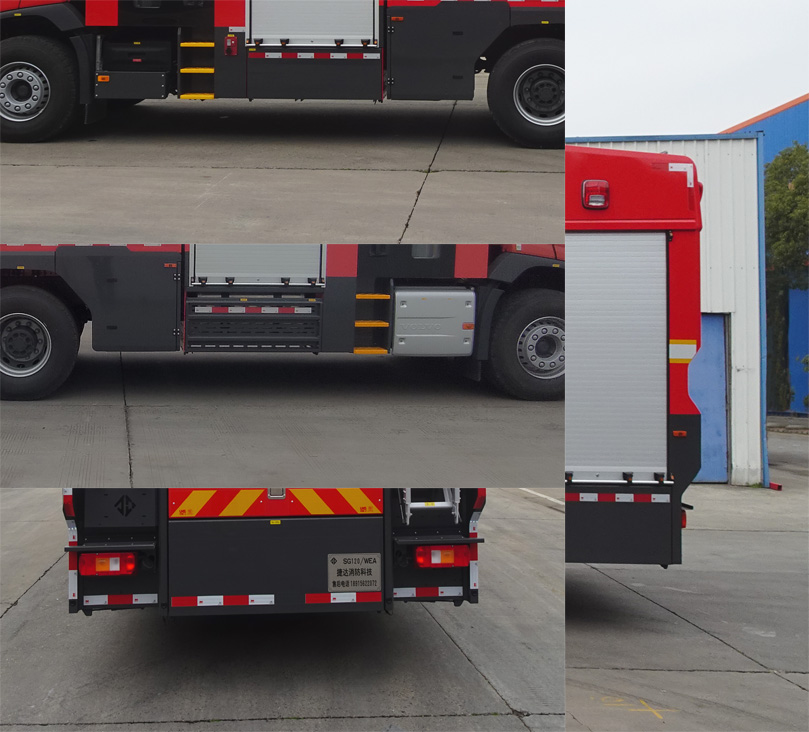 捷達消防牌SJD5310GXFSG120/WEA水罐消防車公告圖片