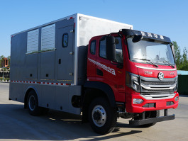 大流量排水抢险车