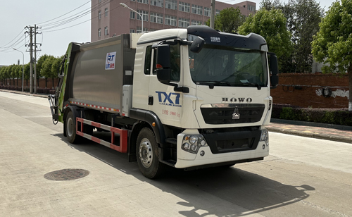 LRT5180ZYSZ6型壓縮式垃圾車圖片