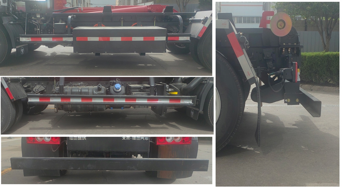 福田牌BJ5045ZXXPHEV53換電式插電式混合動力車廂可卸式垃圾車公告圖片