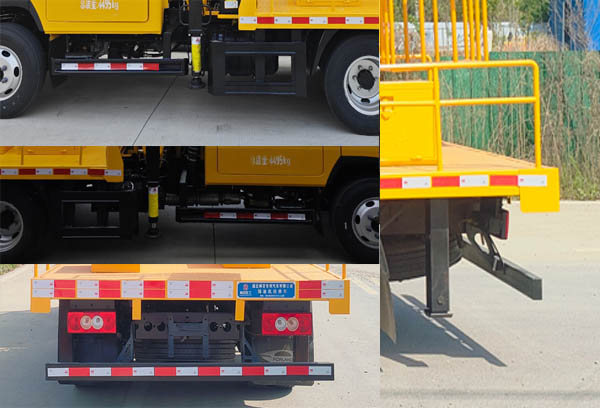 神百重工牌ABC5040XJXBJ6抽油機檢修車公告圖片