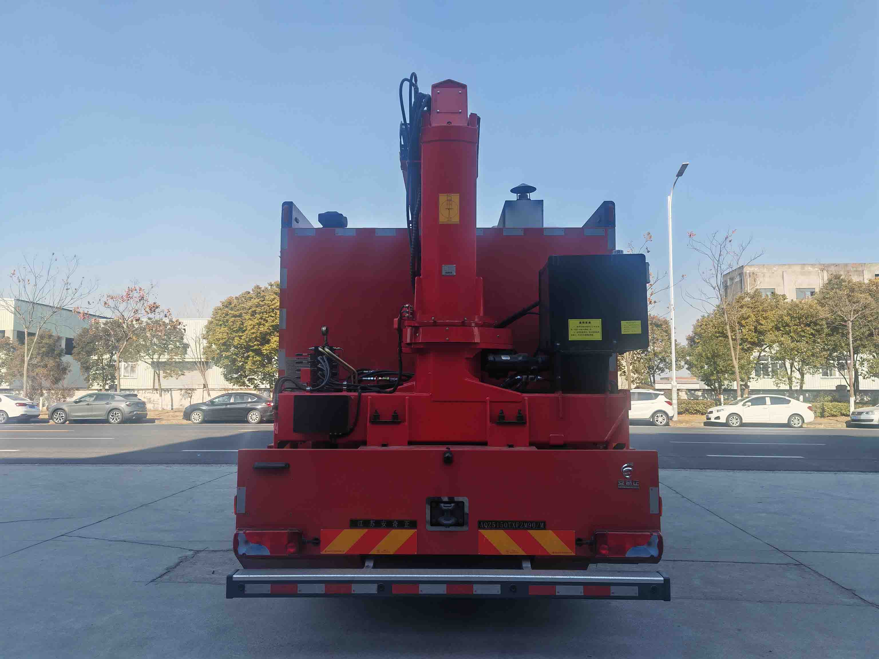 安奇正牌AQZ5150TXFZM90/M照明消防車(chē)公告圖片