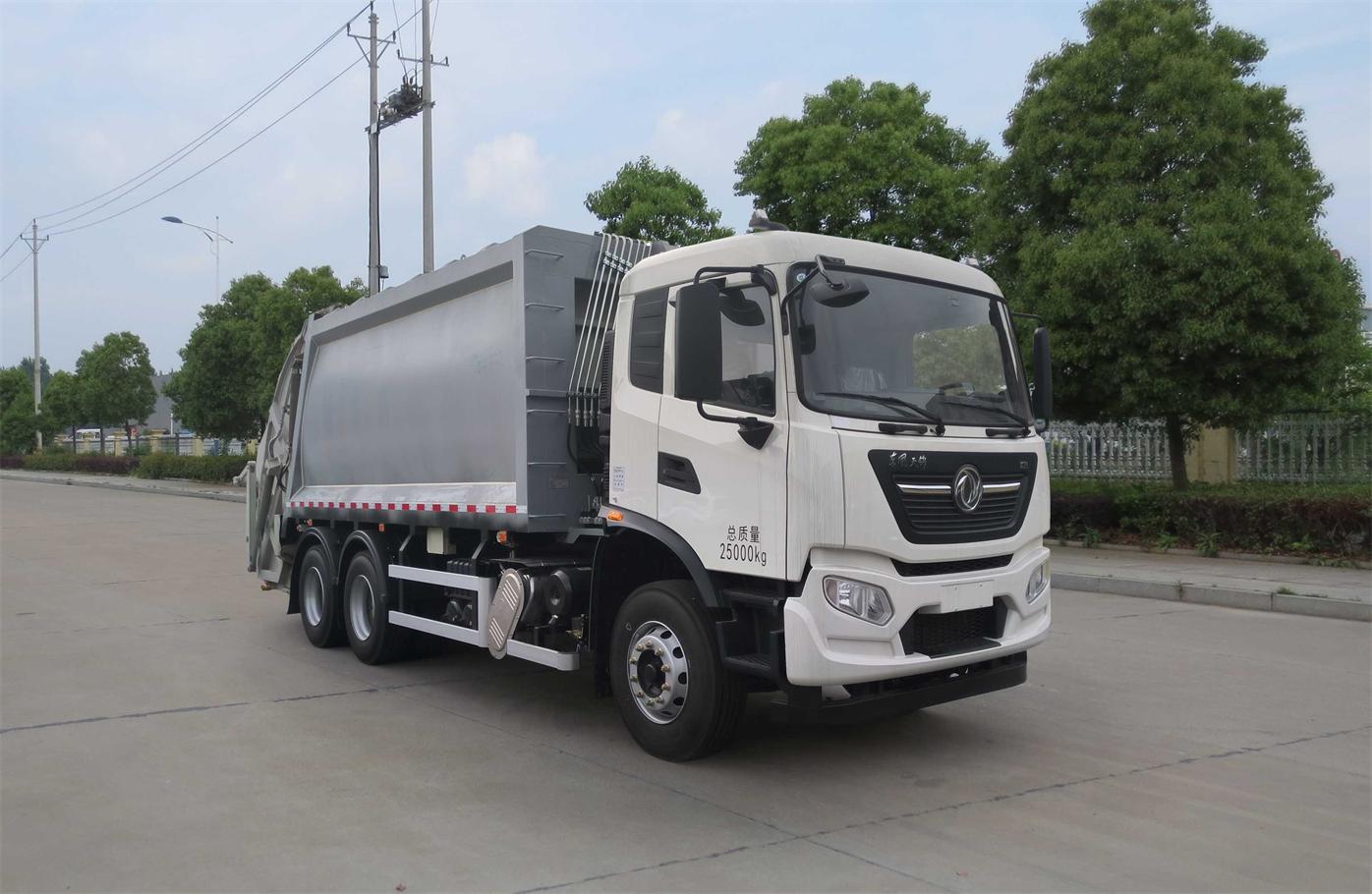 東風(fēng)牌EQ5255ZYSS6壓縮式垃圾車(chē)公告圖片