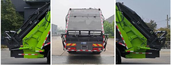 程力威牌CLW5187ZYS6WL壓縮式垃圾車(chē)公告圖片