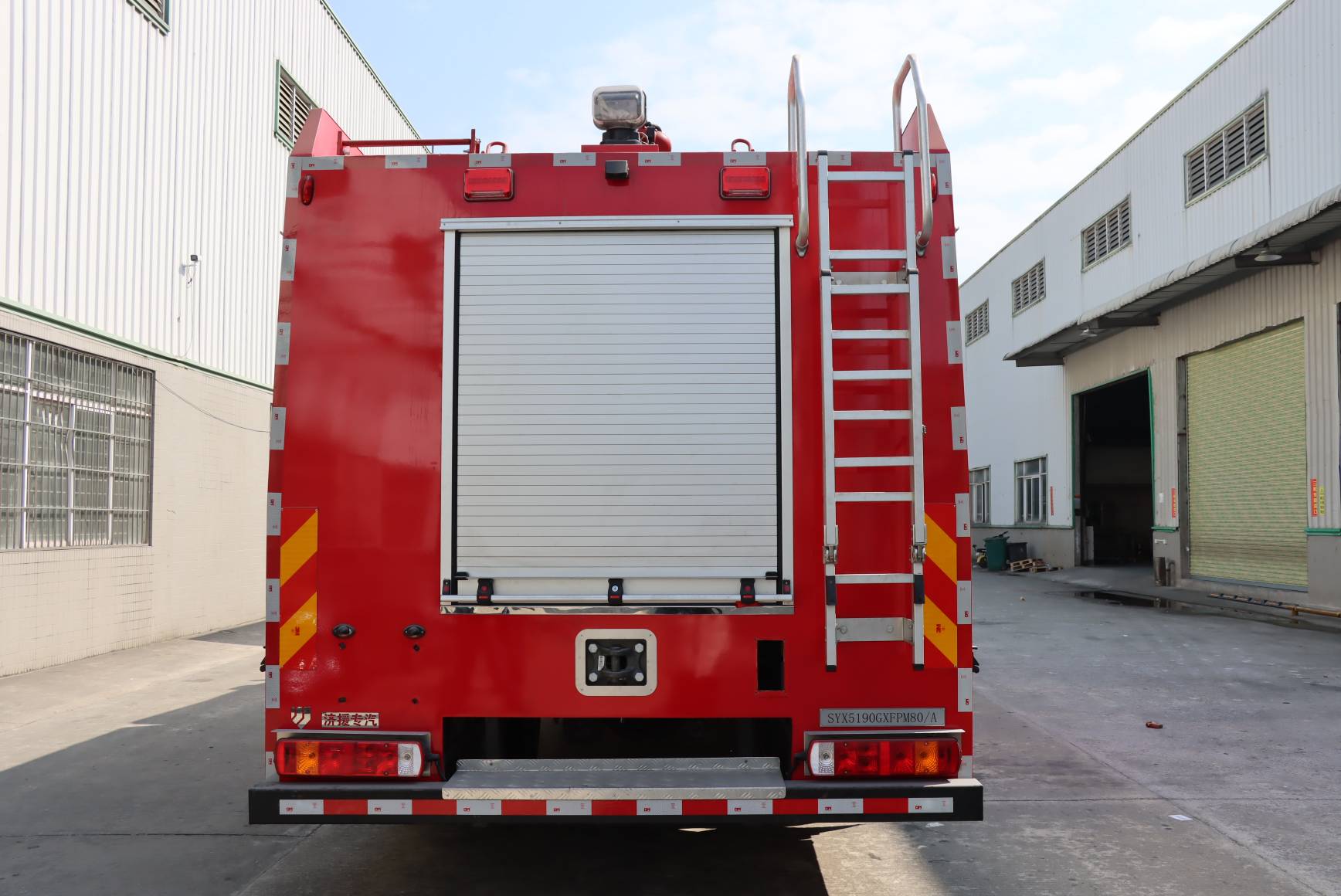 濟(jì)援牌SYX5190GXFPM80/A泡沫消防車公告圖片