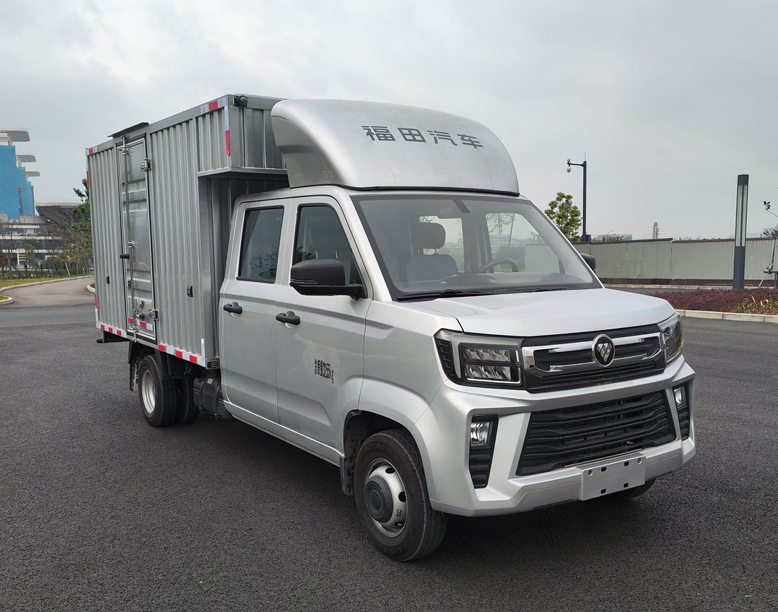 福田牌BJ5030XXY3AV7-88廂式貨車公告圖片