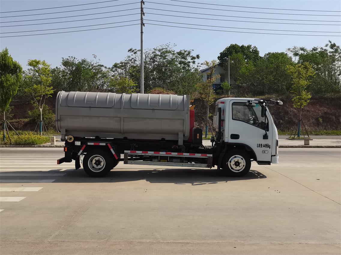 斯太隆牌HZH5040ZXXE6LH車廂可卸式垃圾車公告圖片