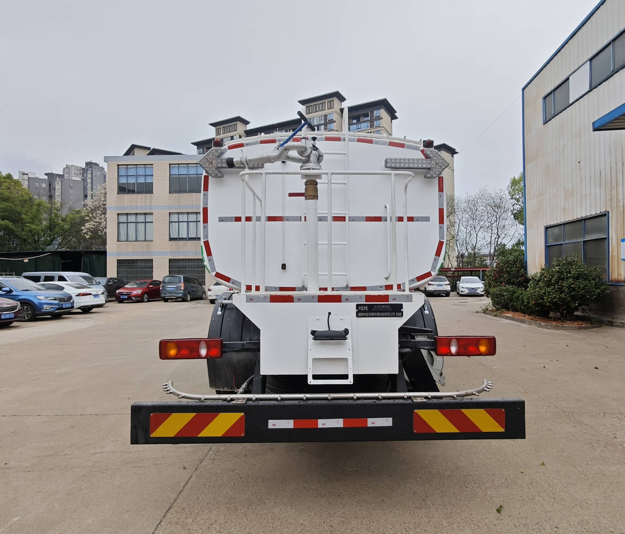 中佳華悅牌ZHN5180GQXLZBEV純電動清洗車公告圖片