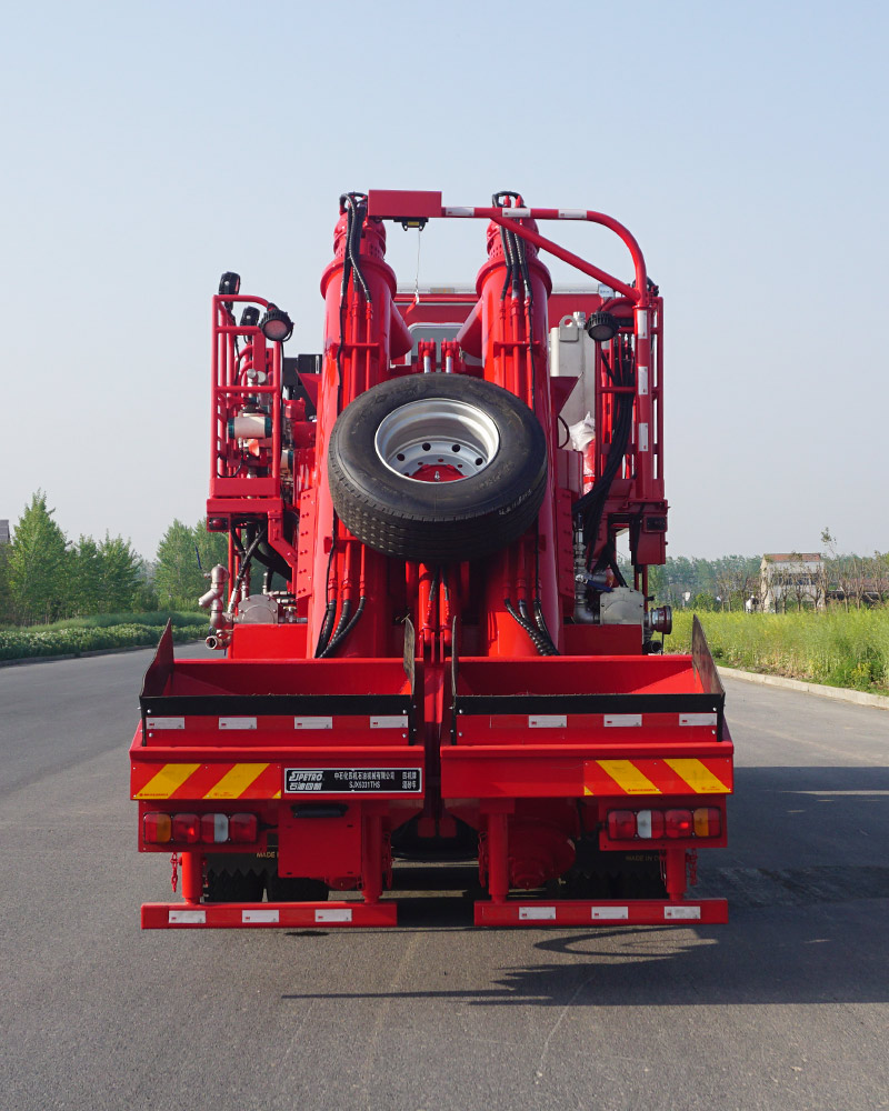 四機(jī)牌SJX5331THS混砂車公告圖片