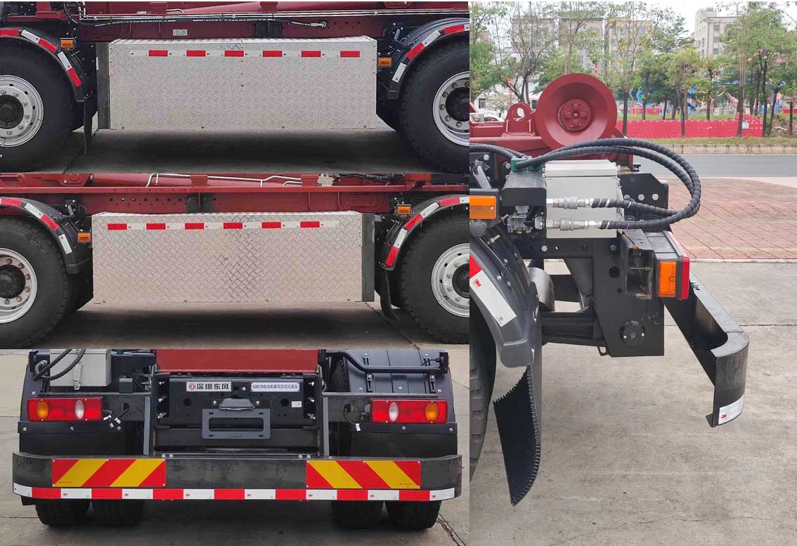 東風牌EQ5321ZXXSBEV純電動車廂可卸式垃圾車公告圖片