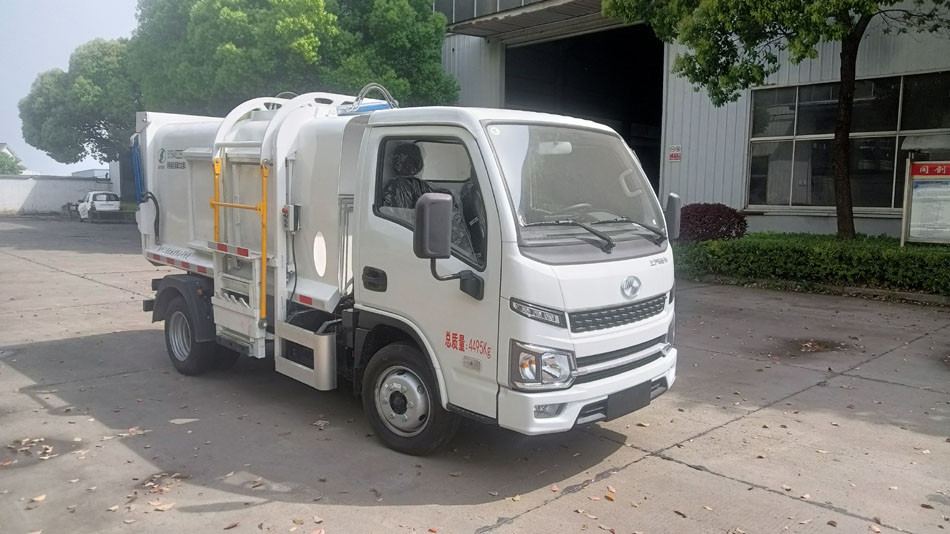 三聯(lián)牌YSY5045ZZZBEV純電動(dòng)自裝卸式垃圾車