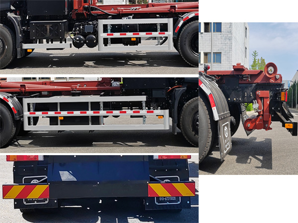 亞潔牌BQJ5250ZXXDFBEV純電動車廂可卸式垃圾車公告圖片