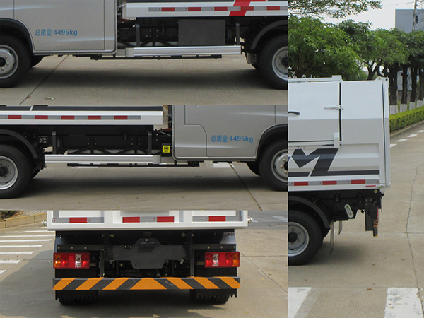 福龍馬牌FLM5040ZLJYJBEV純電動(dòng)自卸式垃圾車公告圖片