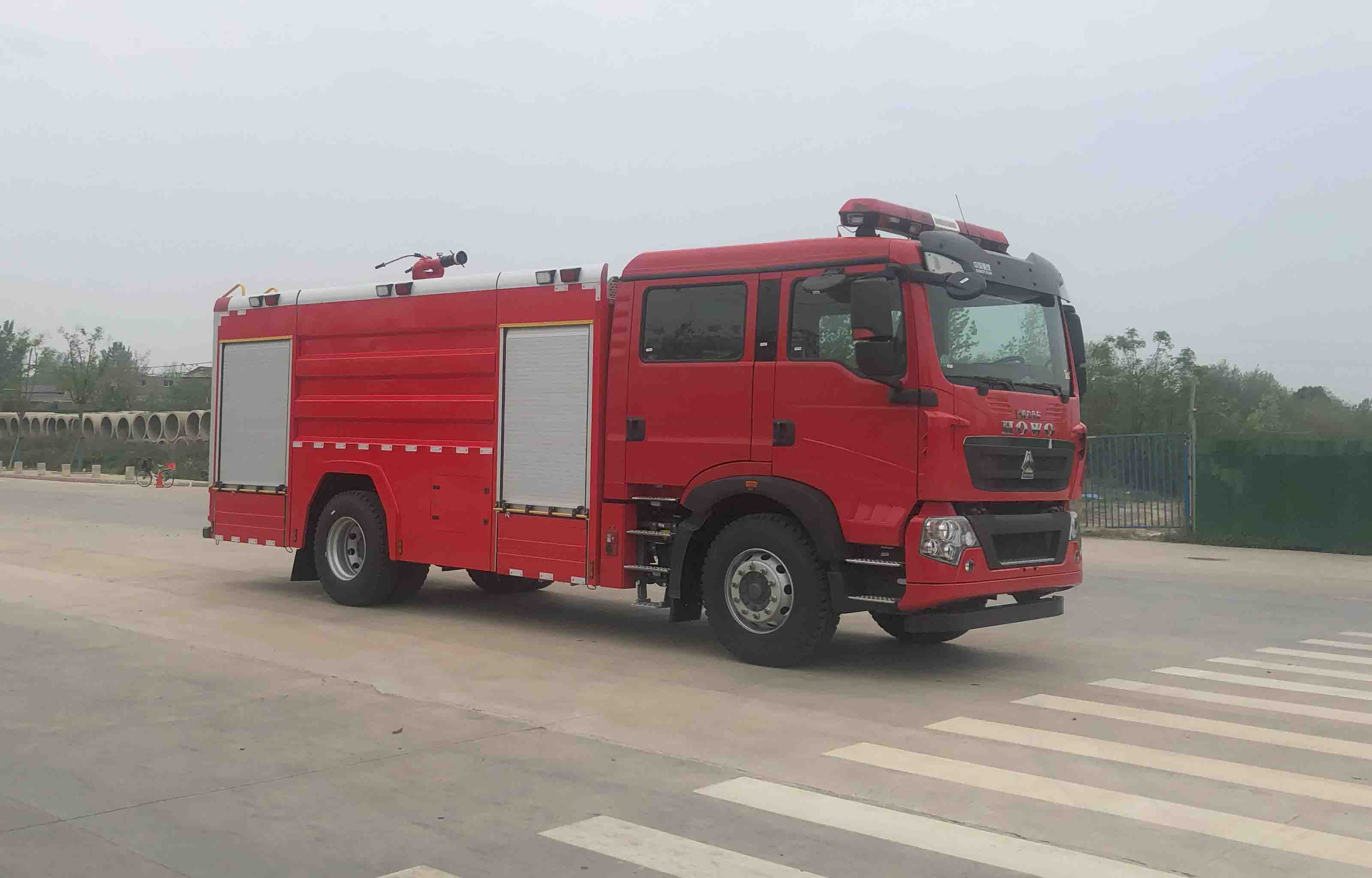 凱力風(fēng)牌KLF5190GXFSG80/H6水罐消防車公告圖片