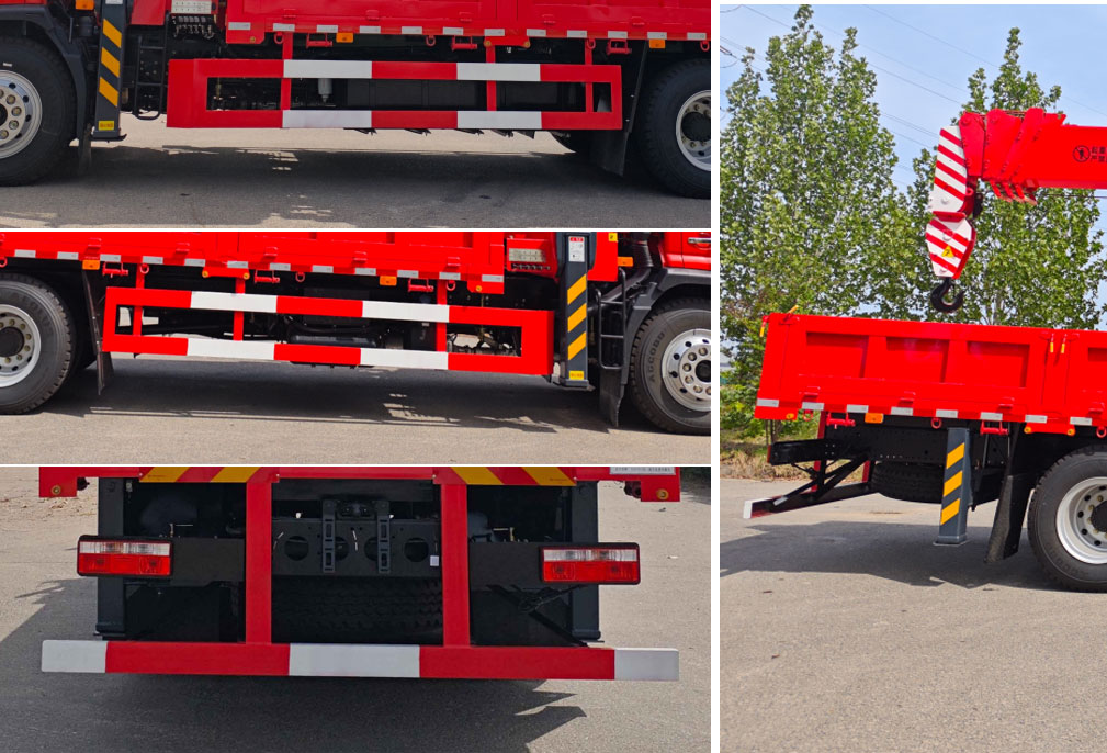 龍豐羽牌TLG5181JSQ隨車起重運(yùn)輸車公告圖片