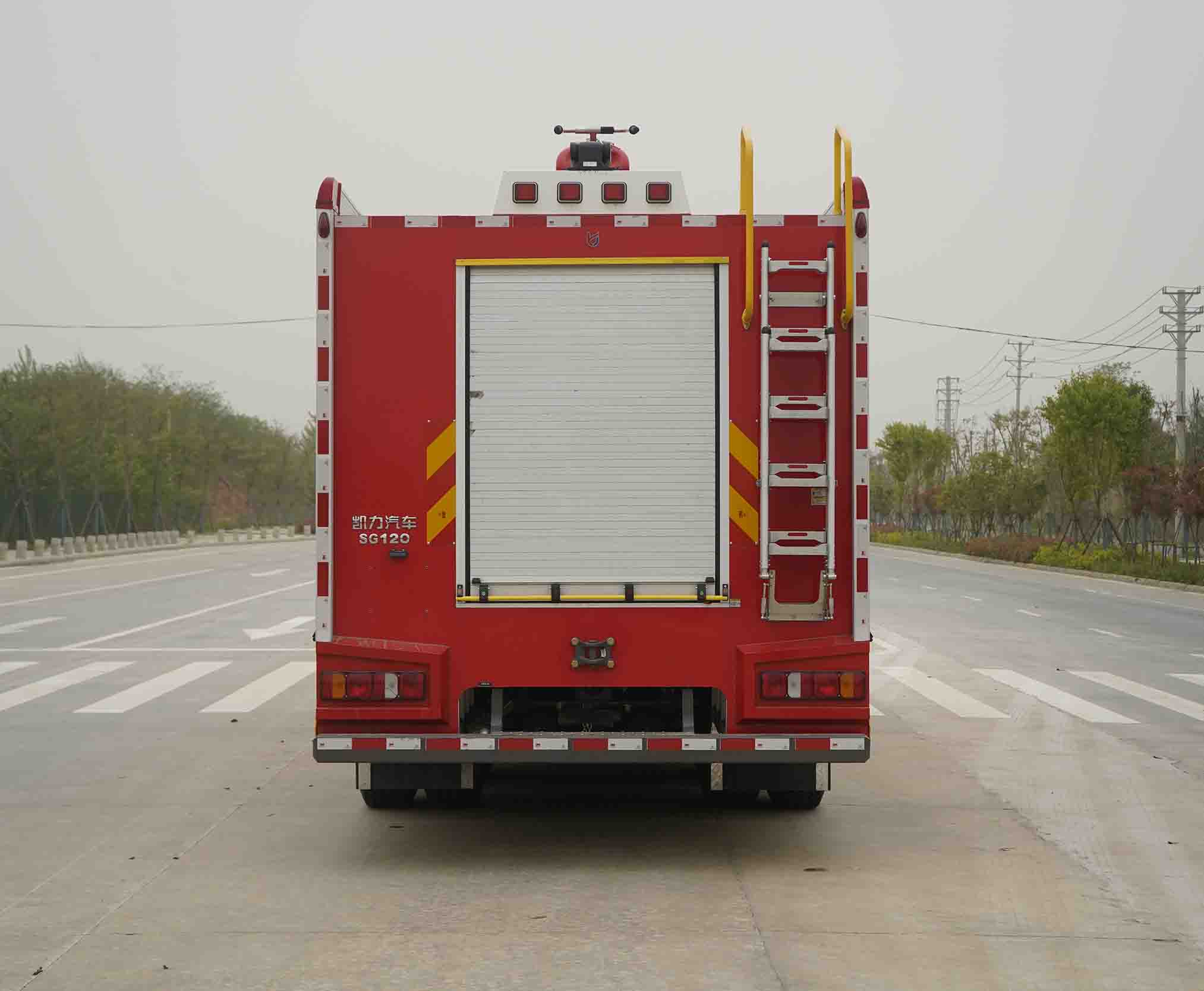 凱力風(fēng)牌KLF5280GXFSG120/H6水罐消防車公告圖片