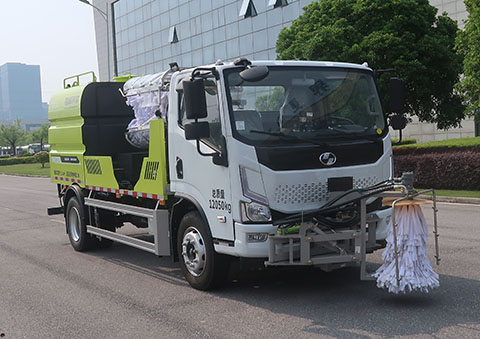 中聯(lián)牌ZBH5121GQXSHBBEV純電動護(hù)欄清洗車